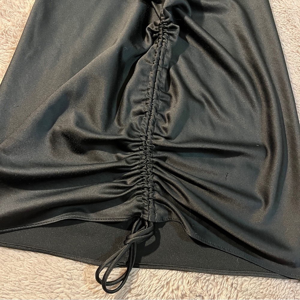 Topshop Elegant Black Mini Dress - Picture 4 of 5